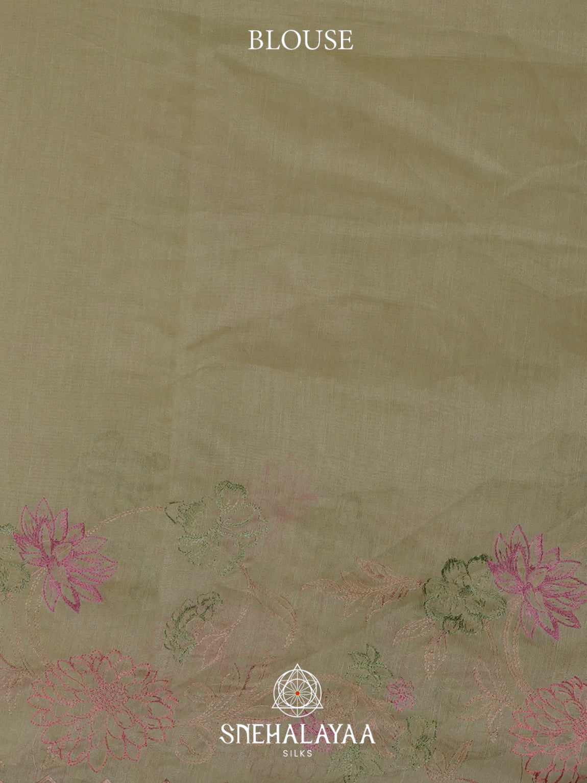Pale Green Linen Saree