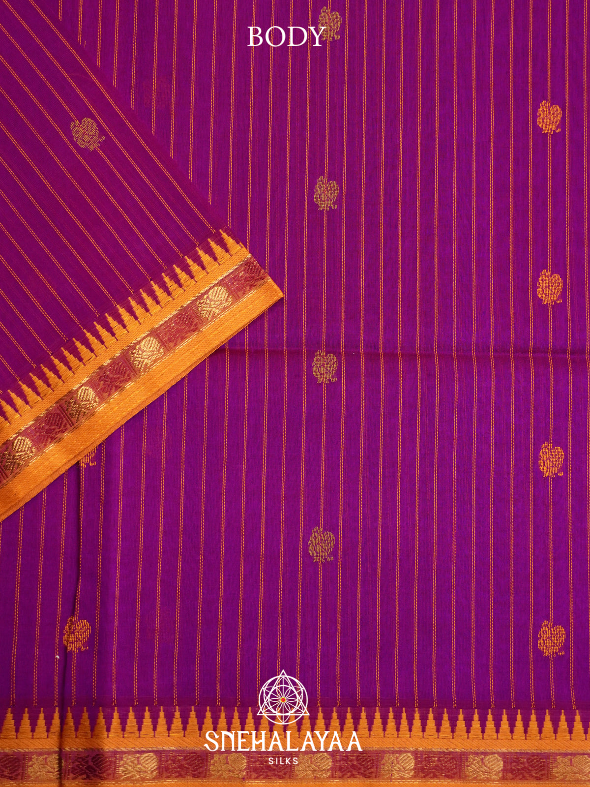 Rani Pink Kuppadam Silk Cotton Saree