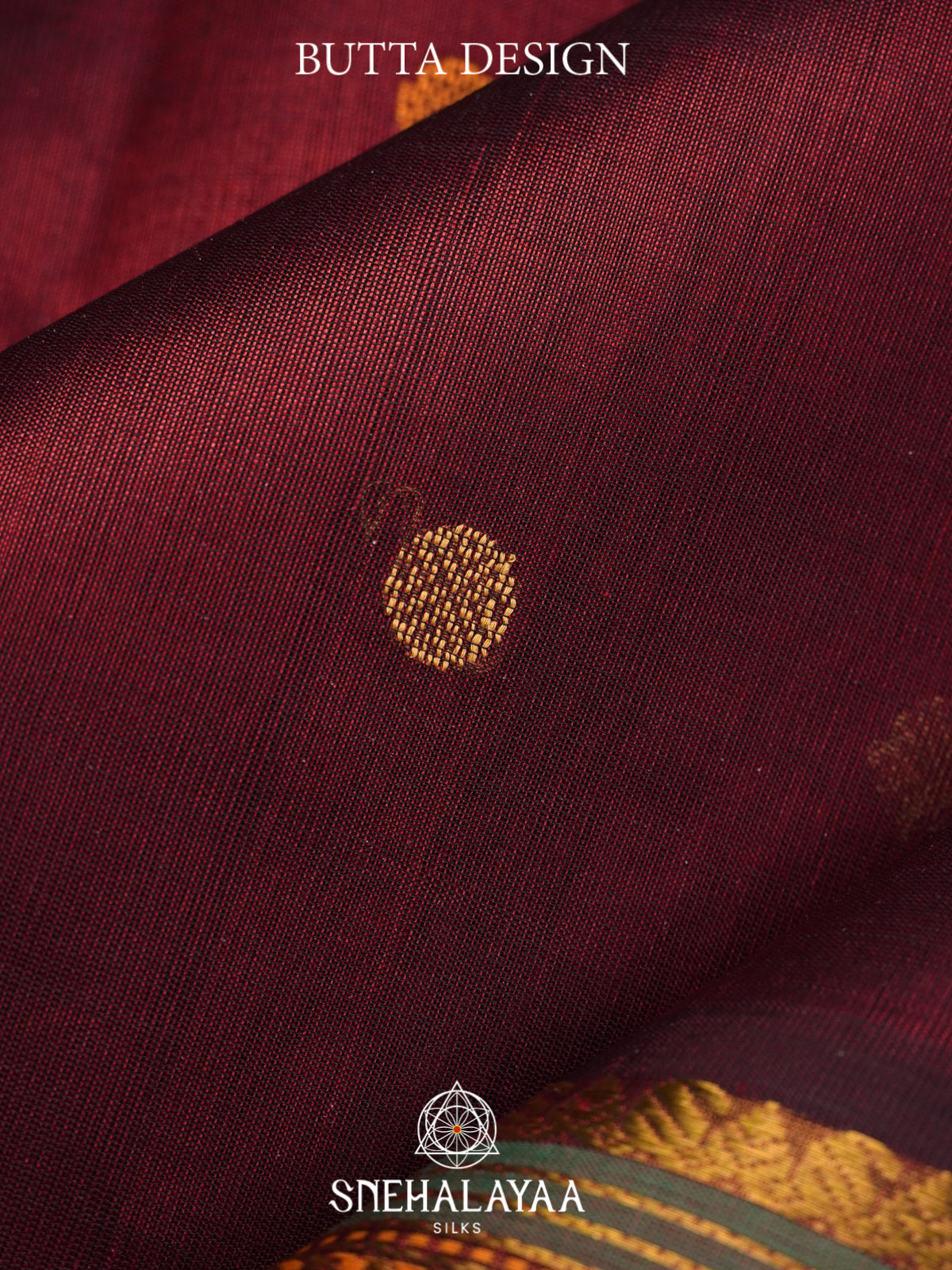 Maroon Kuppadam Silk Cotton Saree
