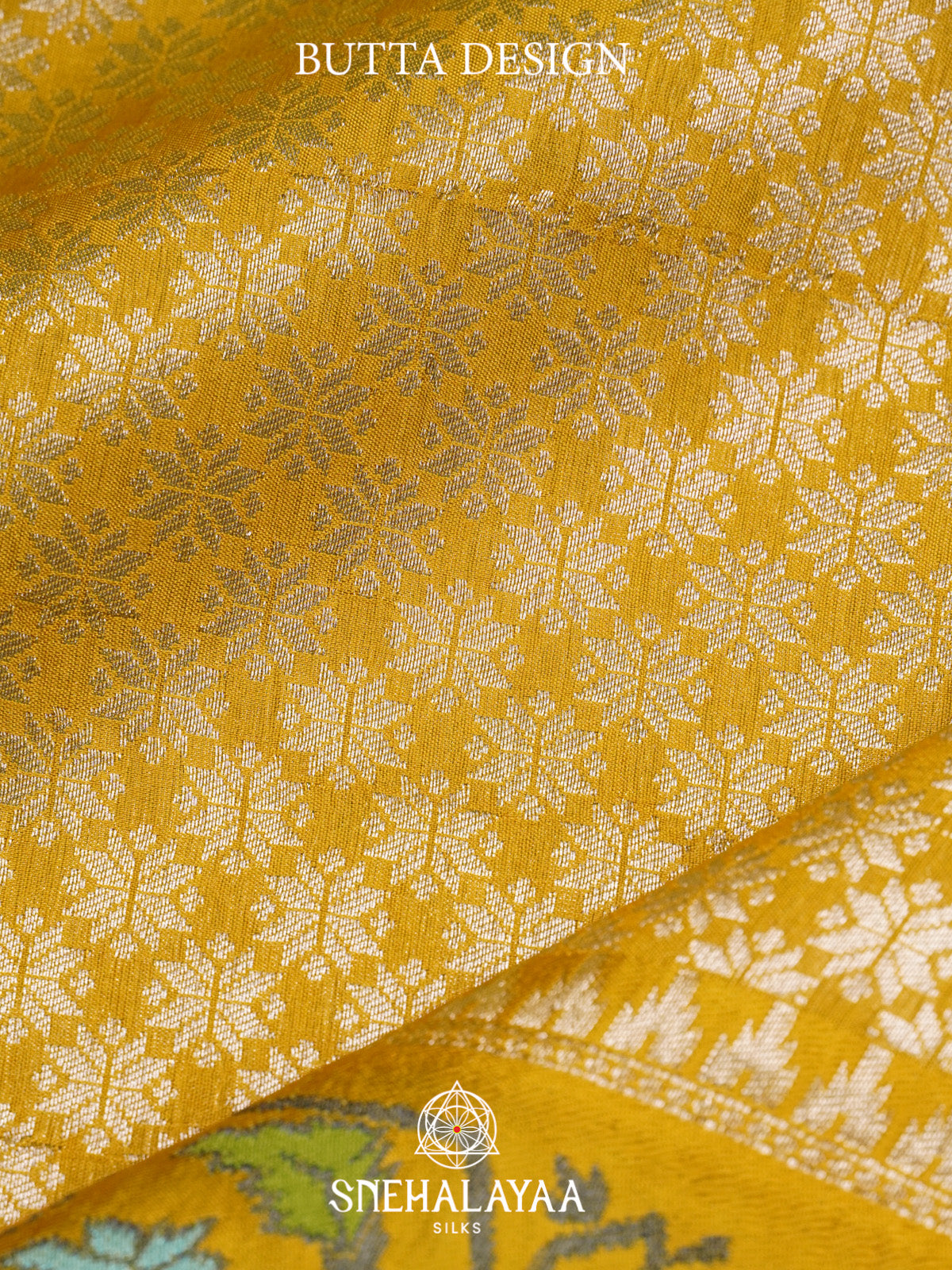 Yellow Banaras Saree