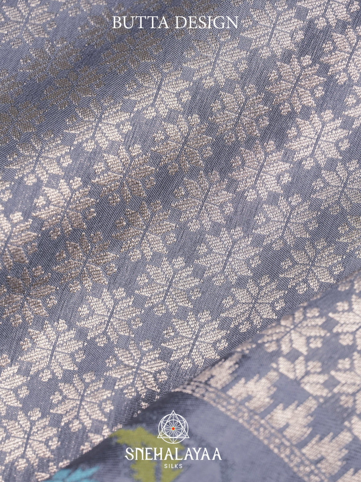 Grey Banaras Saree