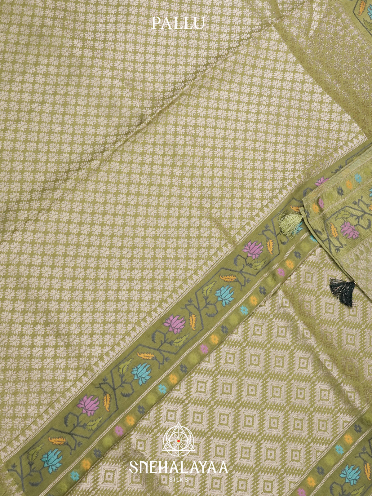 Green Banaras Saree