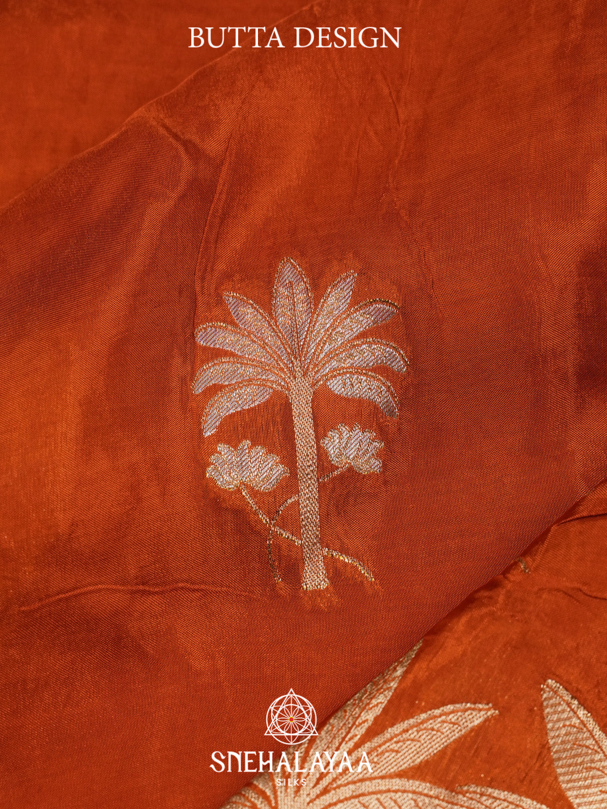 Orange Banaras Saree