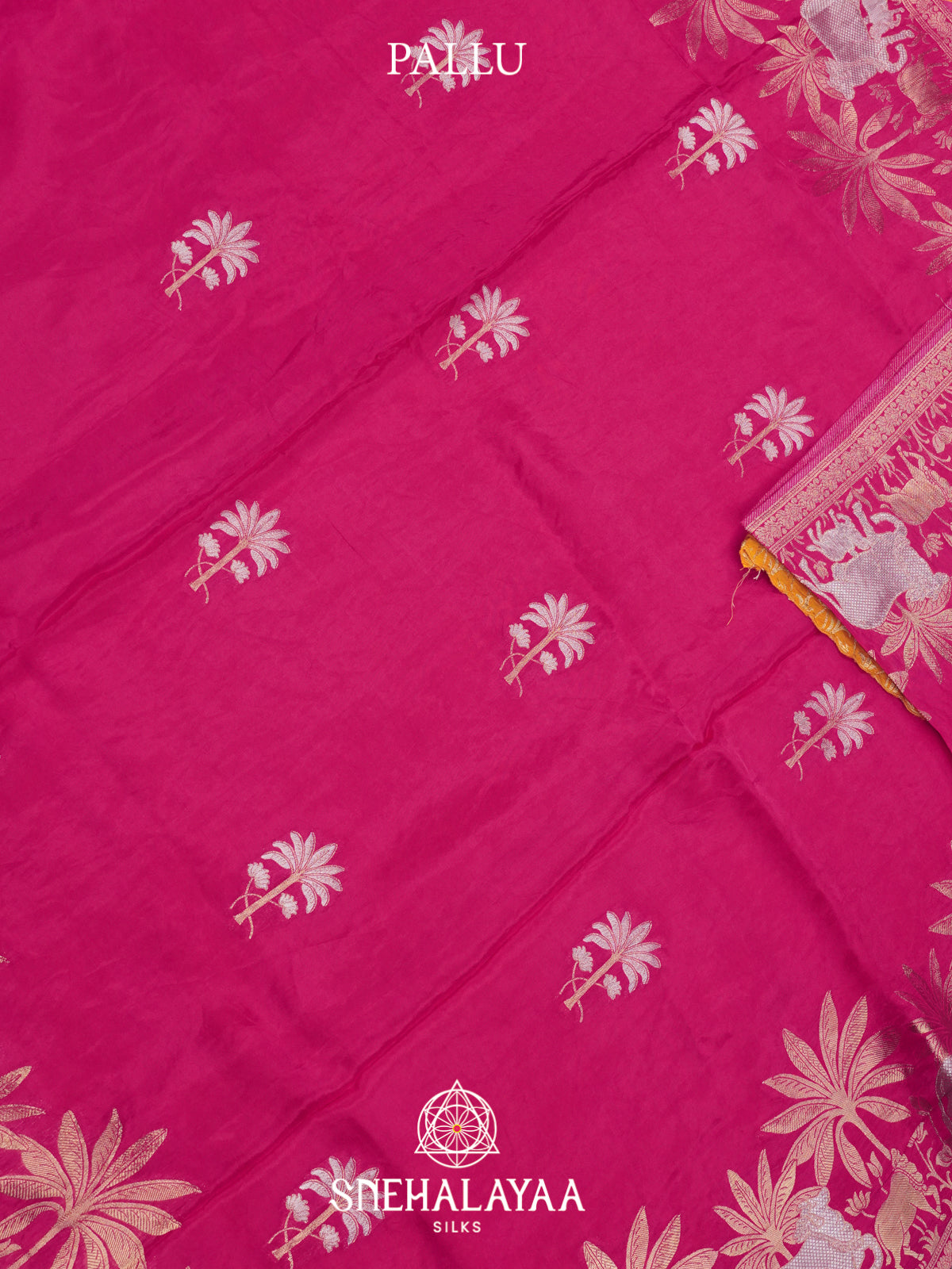 Pink Banaras Saree