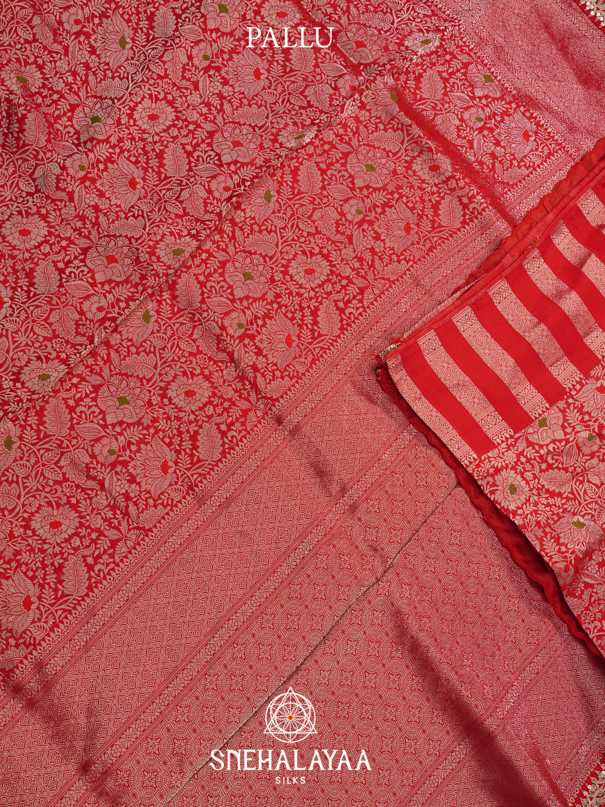 Red Banaras Saree