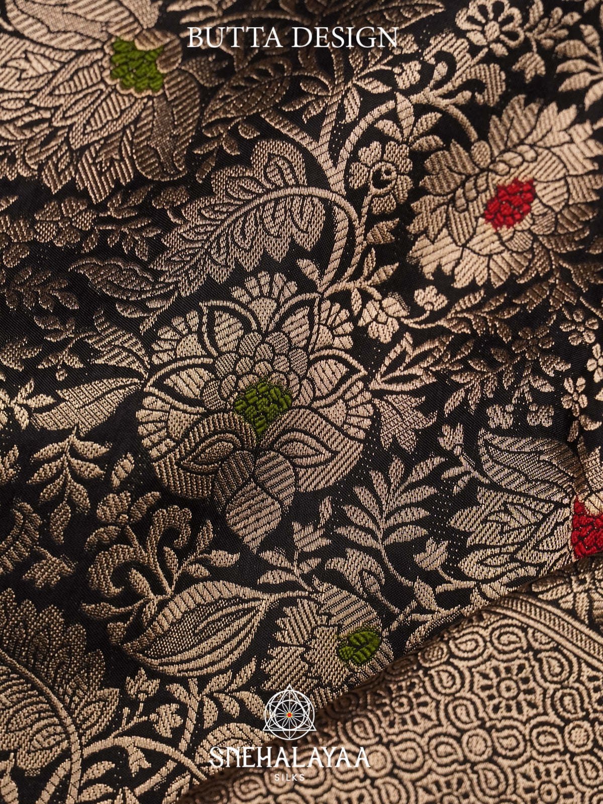 Black Banaras Saree