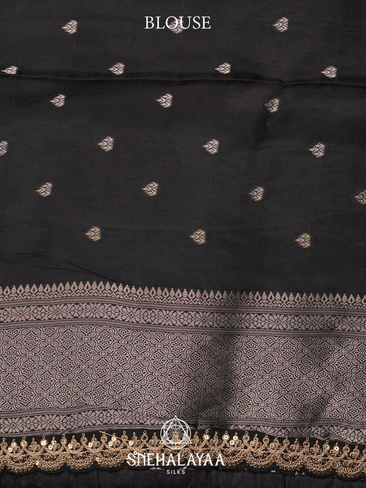 Black Banaras Saree