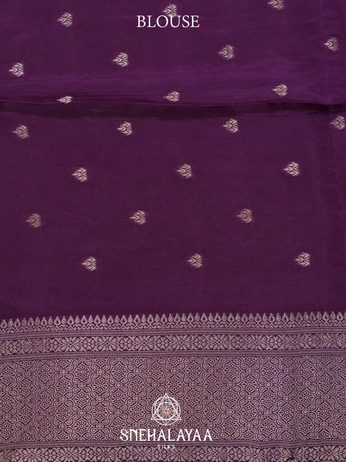 Purple Banaras Saree