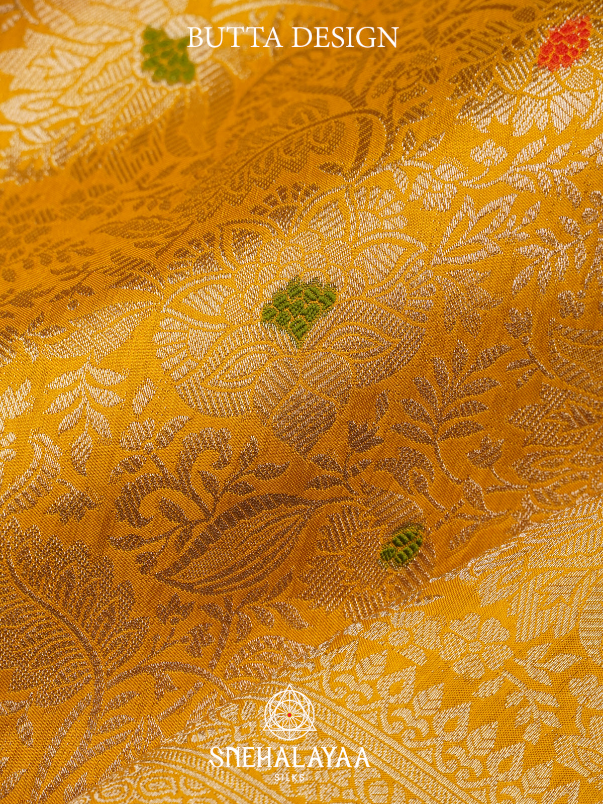 Yellow Banaras Saree