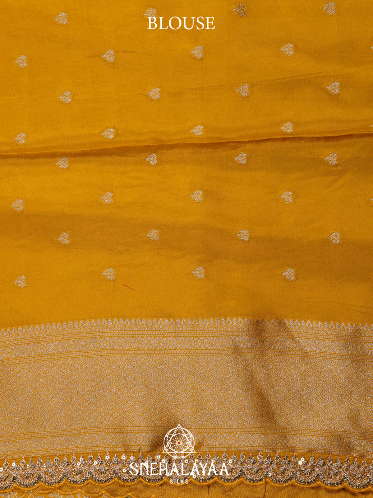 Yellow Banaras Saree