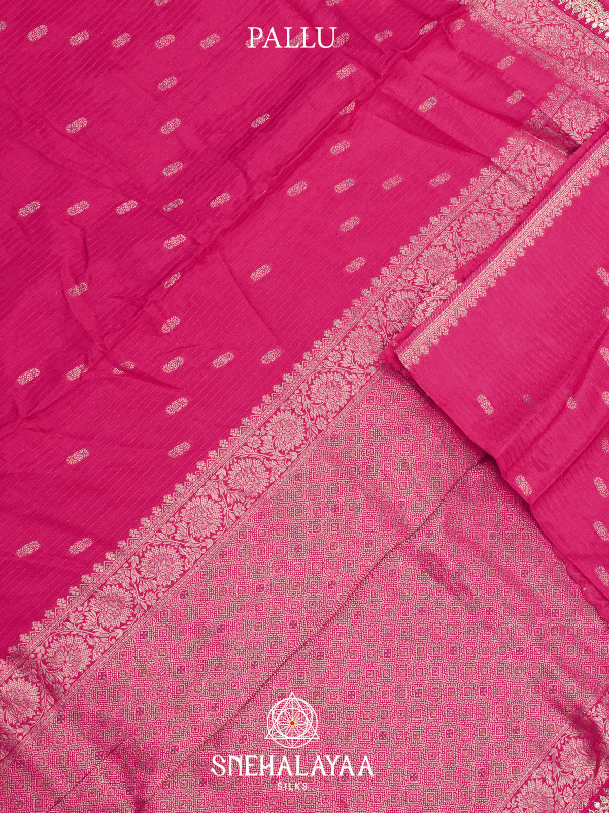 Pink Banaras Saree