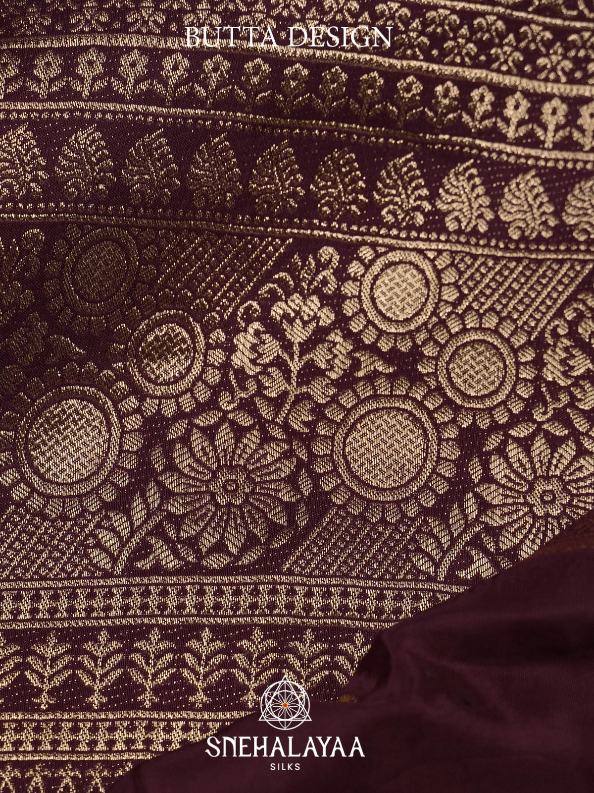 Coffee Brown Banaras Saree