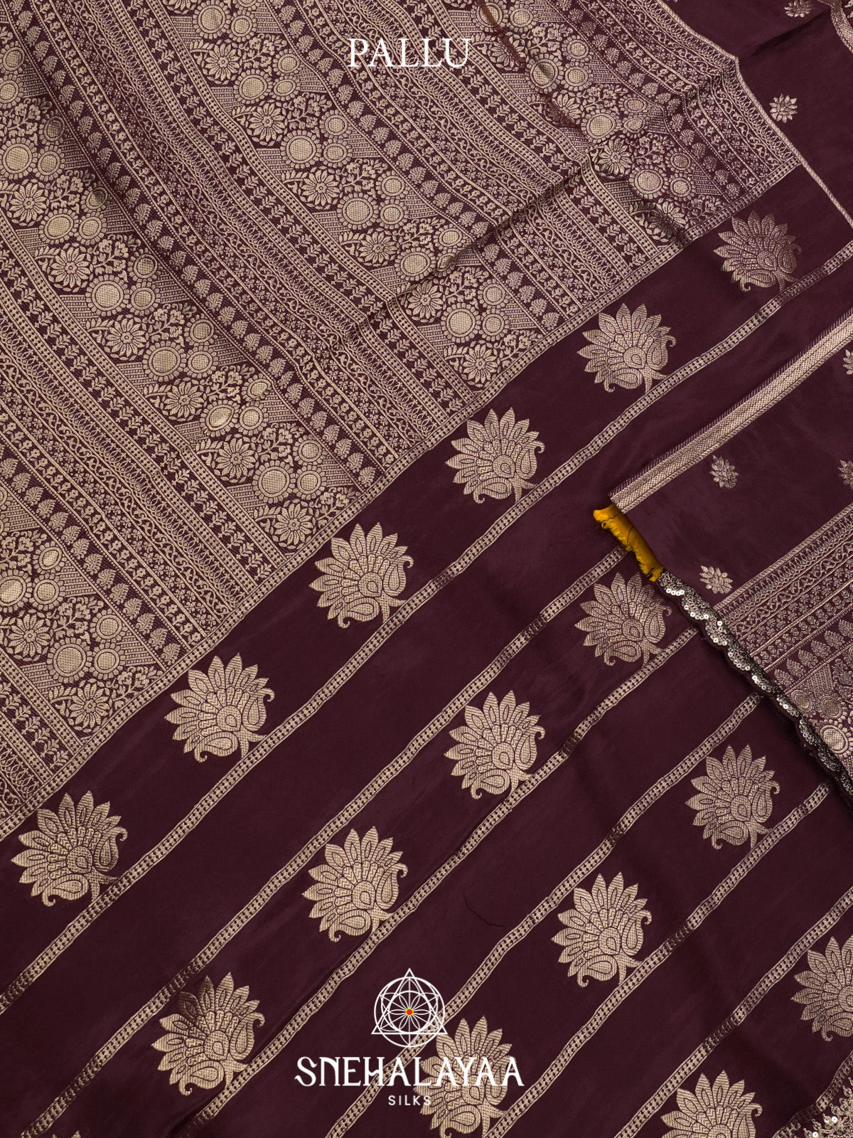 Coffee Brown Banaras Saree
