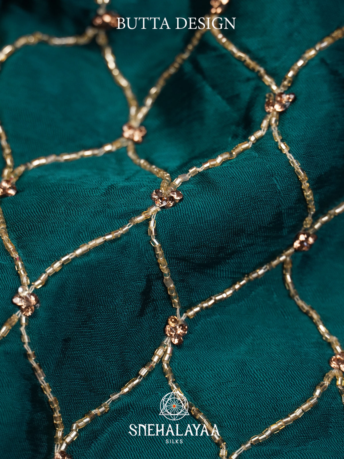 Green Designer Saree