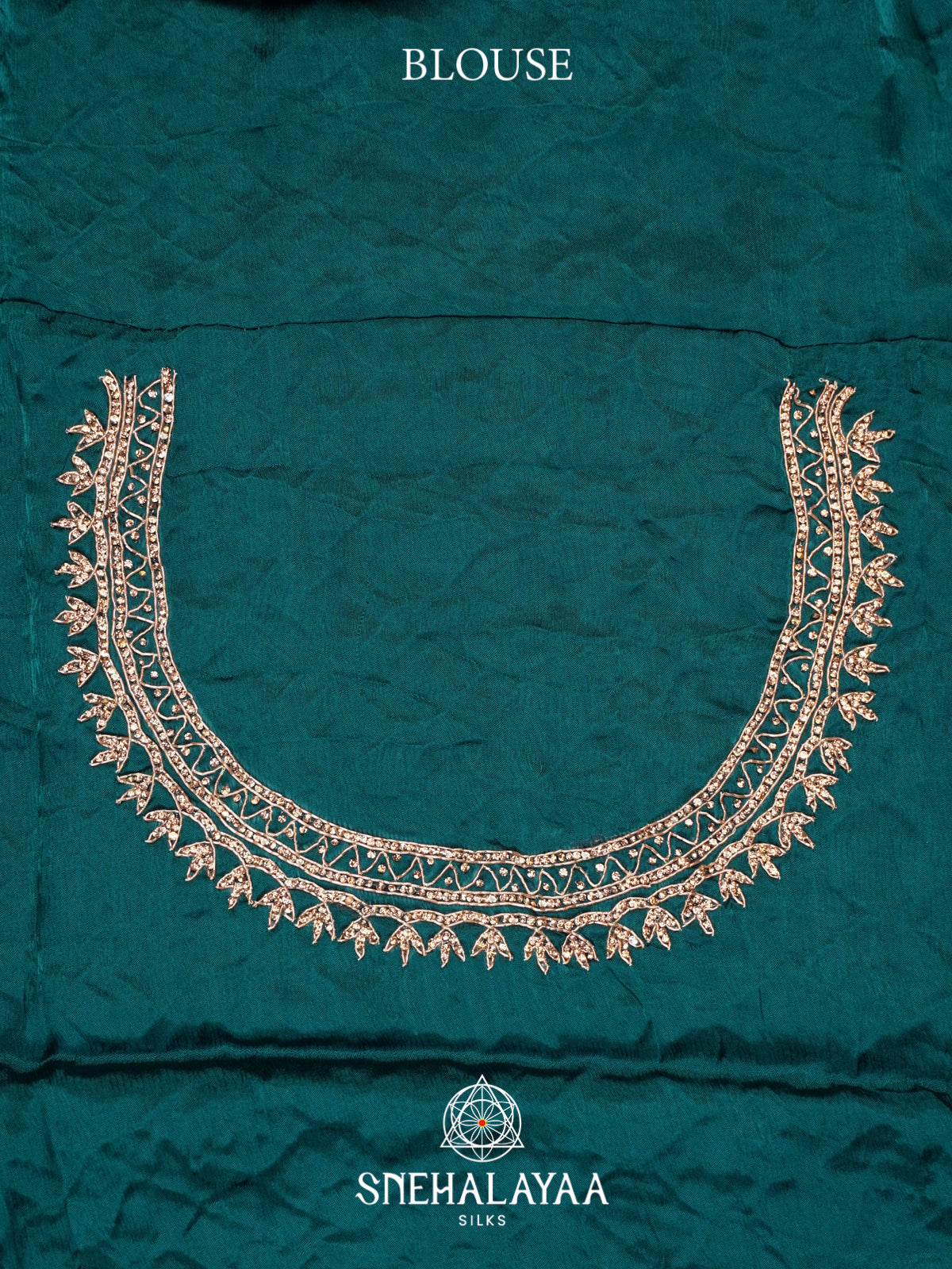 Green Designer Saree
