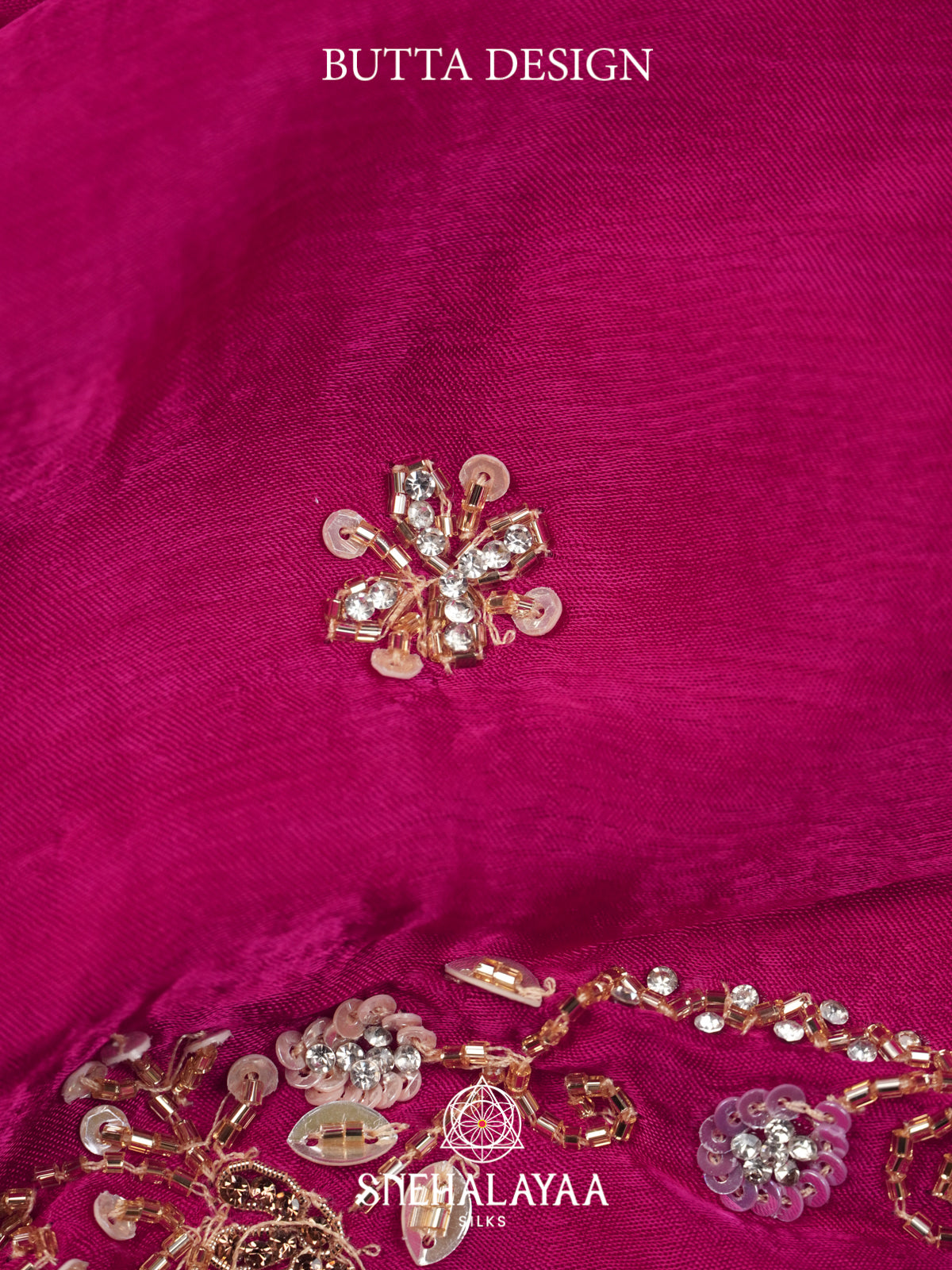 Pink Designer Saree