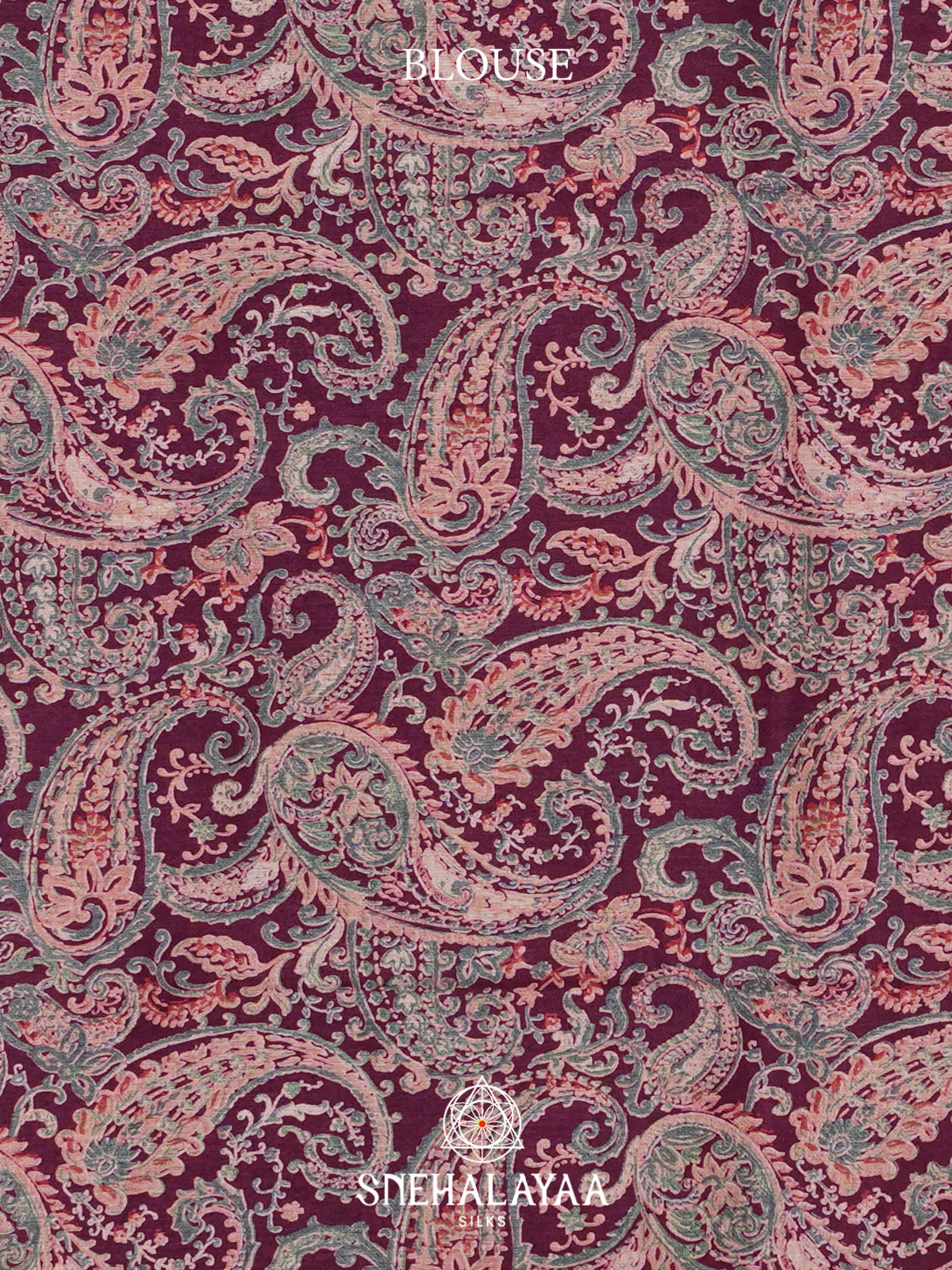 Magenta Pink Tussar Saree