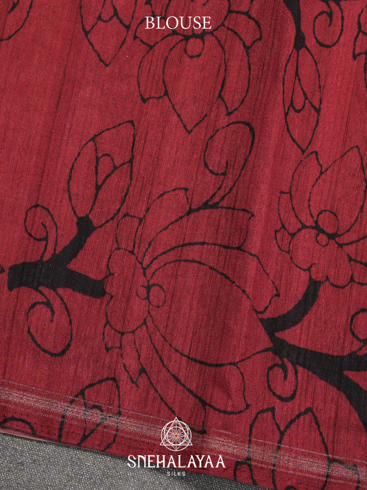 Black Tussar Saree