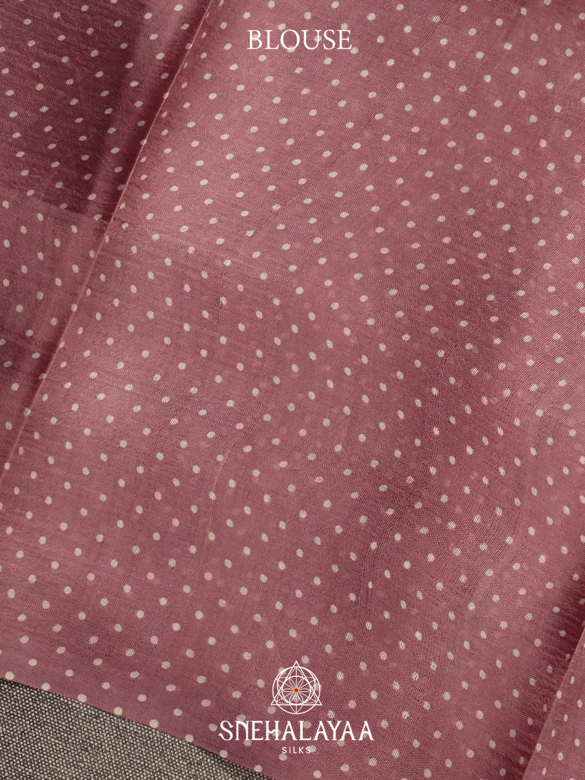 Mauve  Tussar Saree