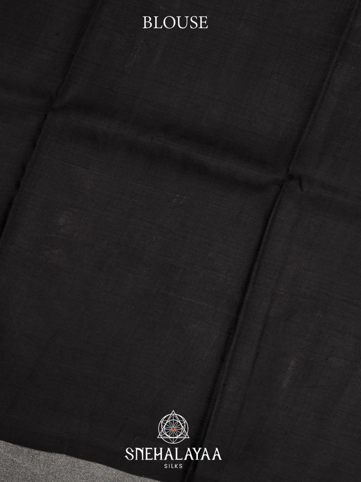 Black  Tussar Saree