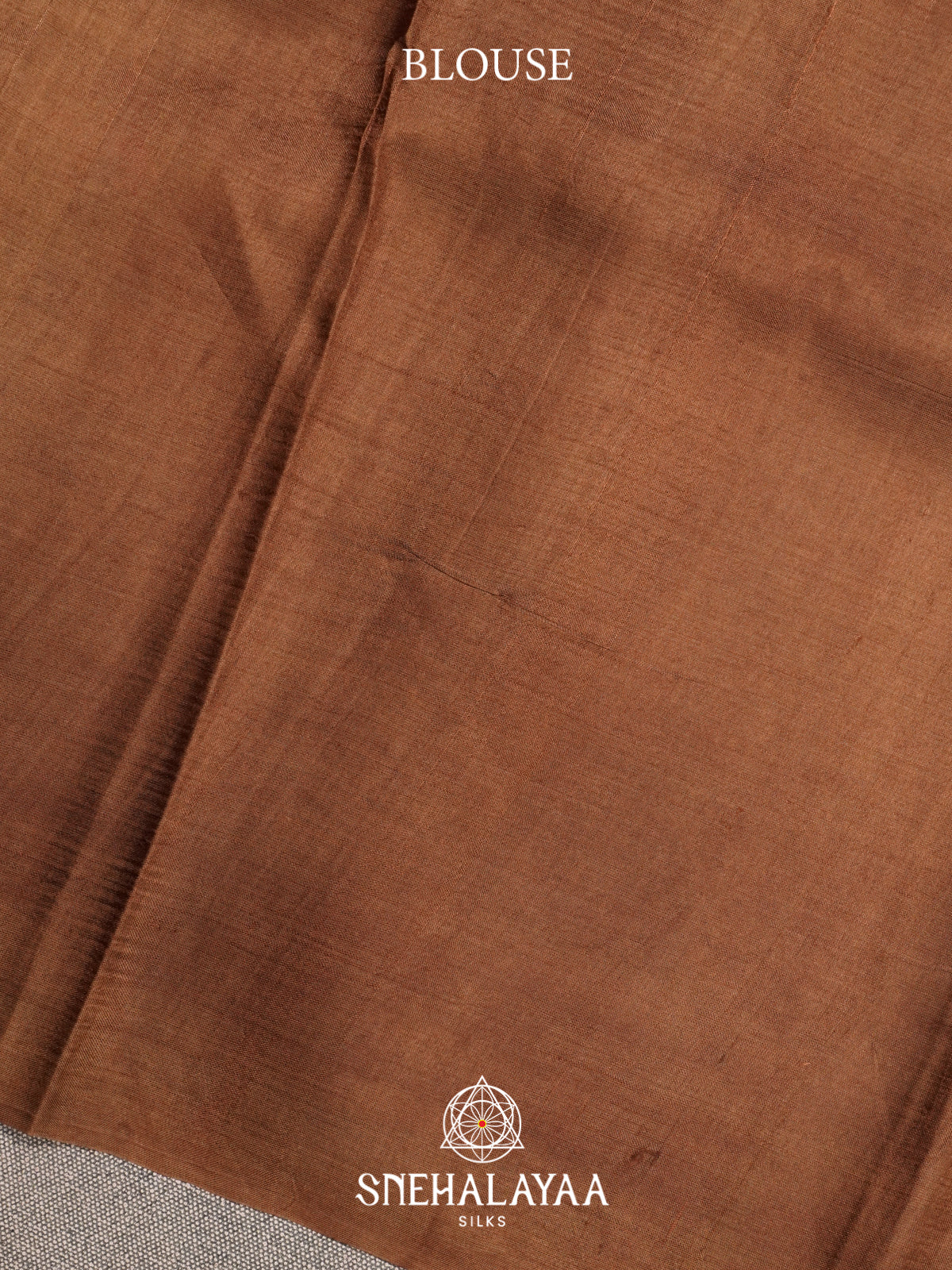 Wine  Tussar Saree