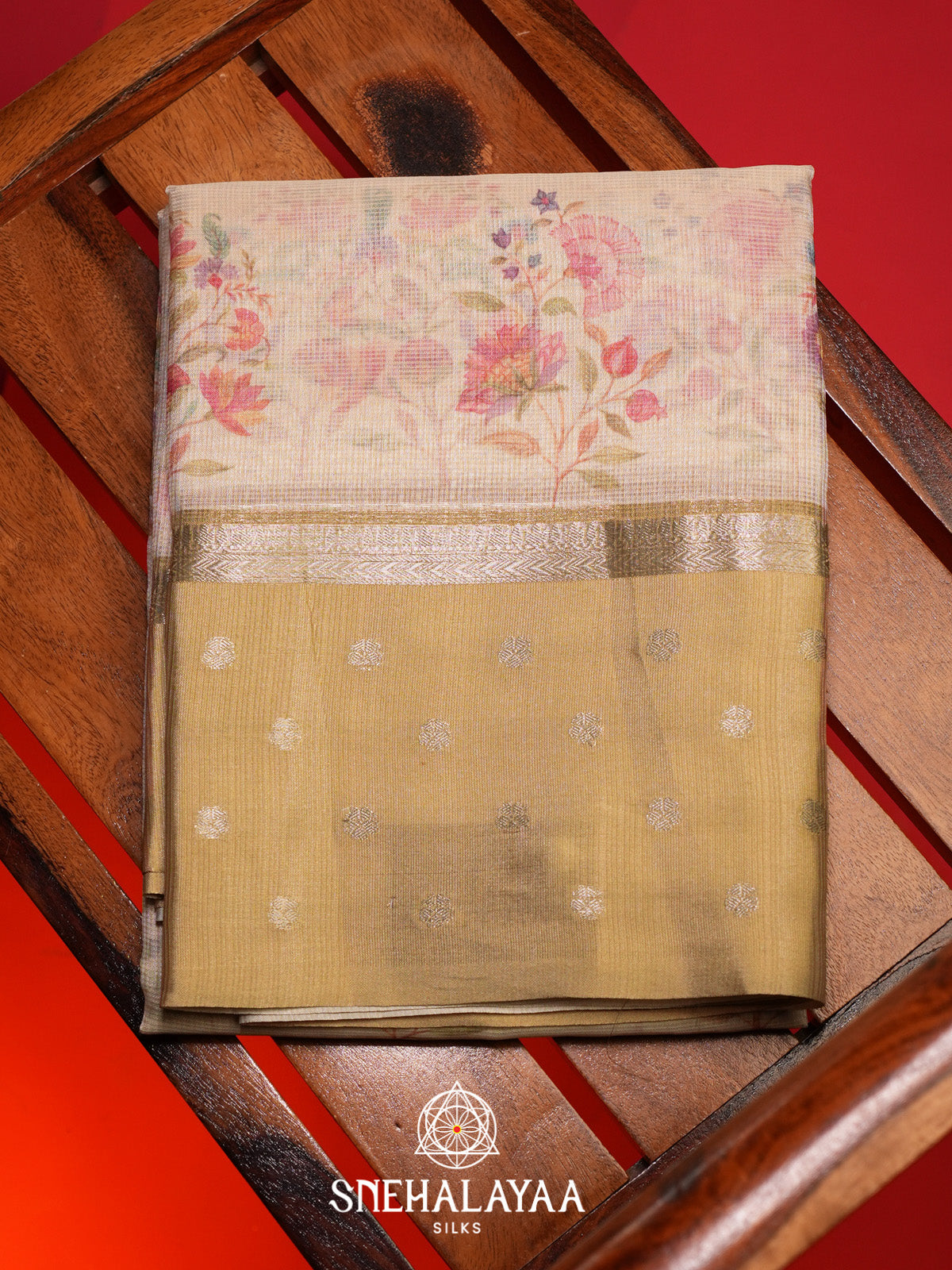 Pale Yellow With Yellow Border Kota Saree
