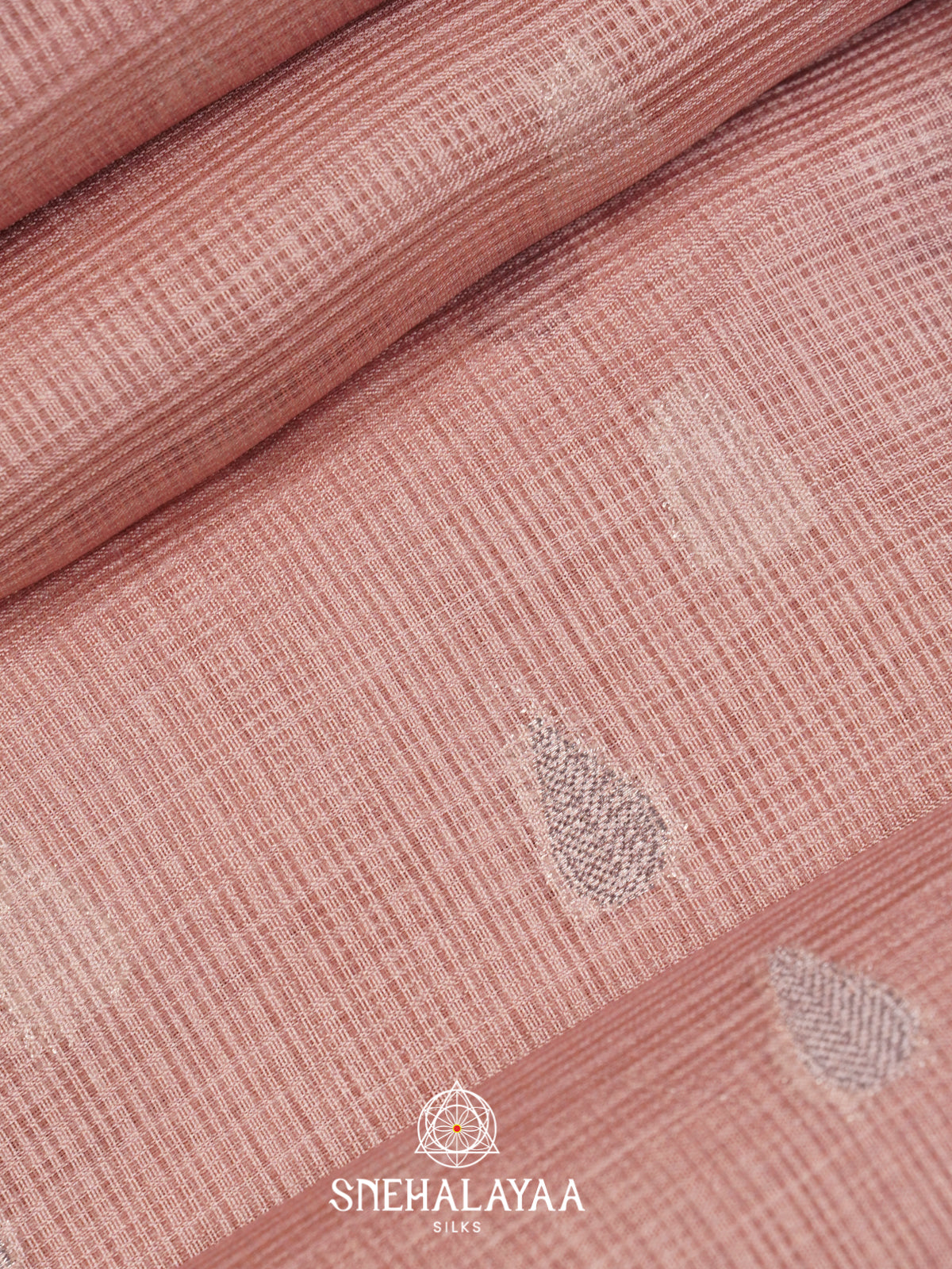 Pale Pink Kota Saree