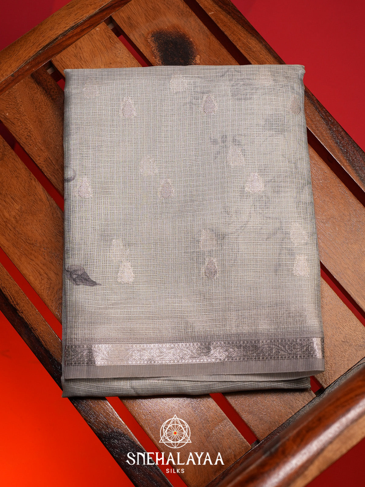 Grey Kota Saree