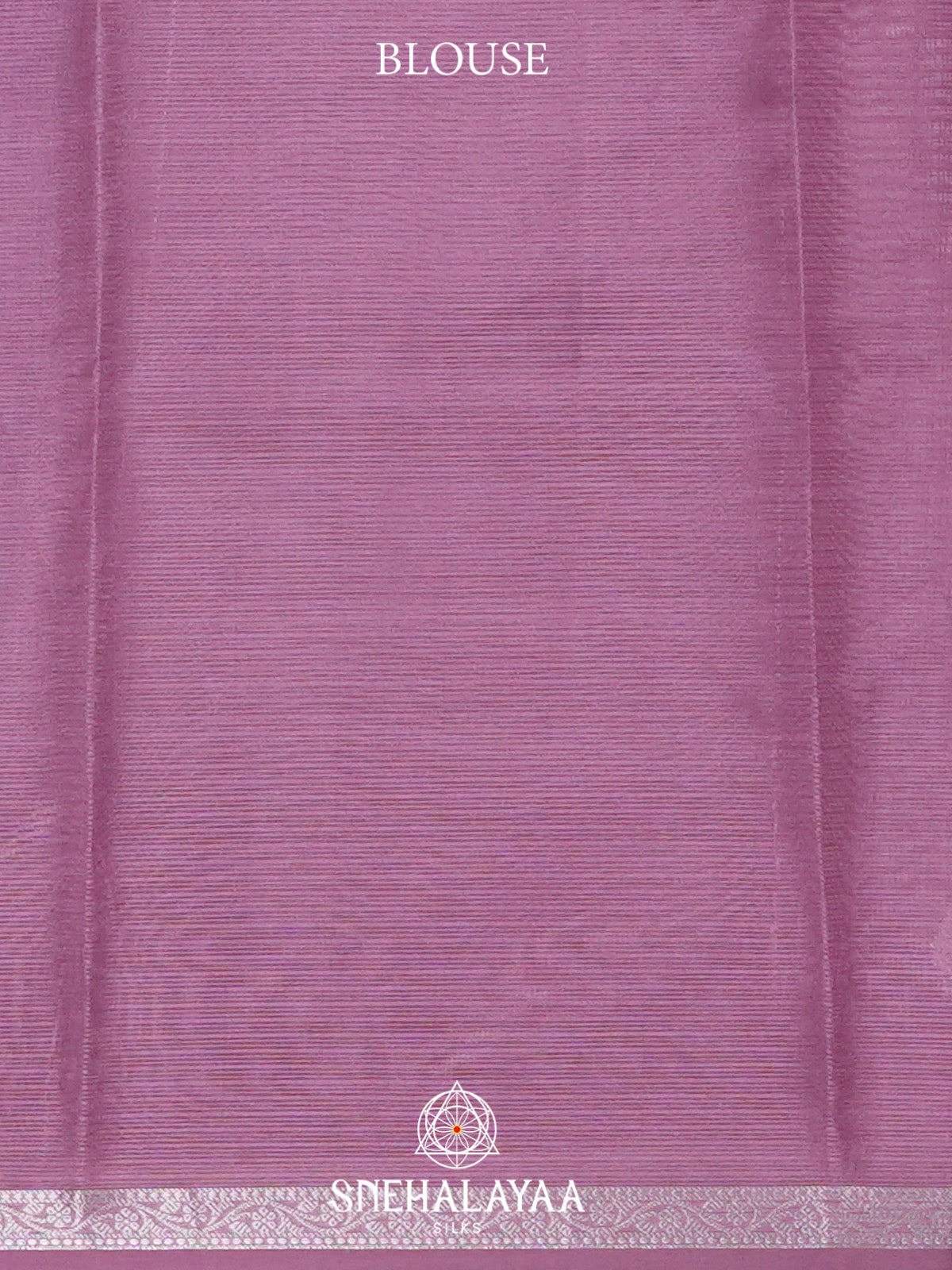 Lavender Kota Saree