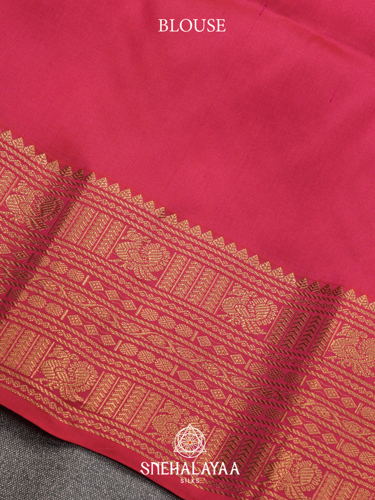 Brown Checks Soft Silk Saree