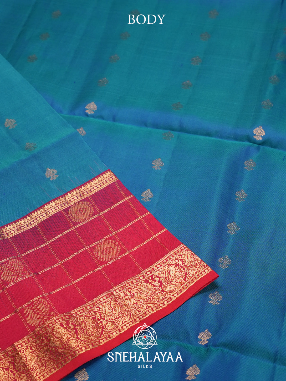 Blue Soft Silk Saree