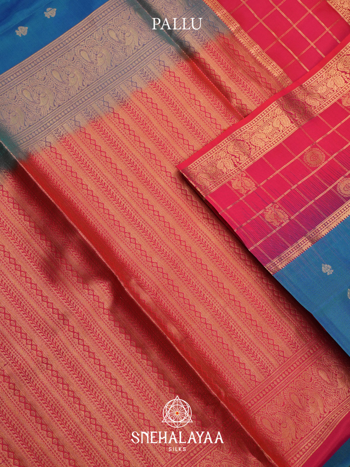 Blue Soft Silk Saree