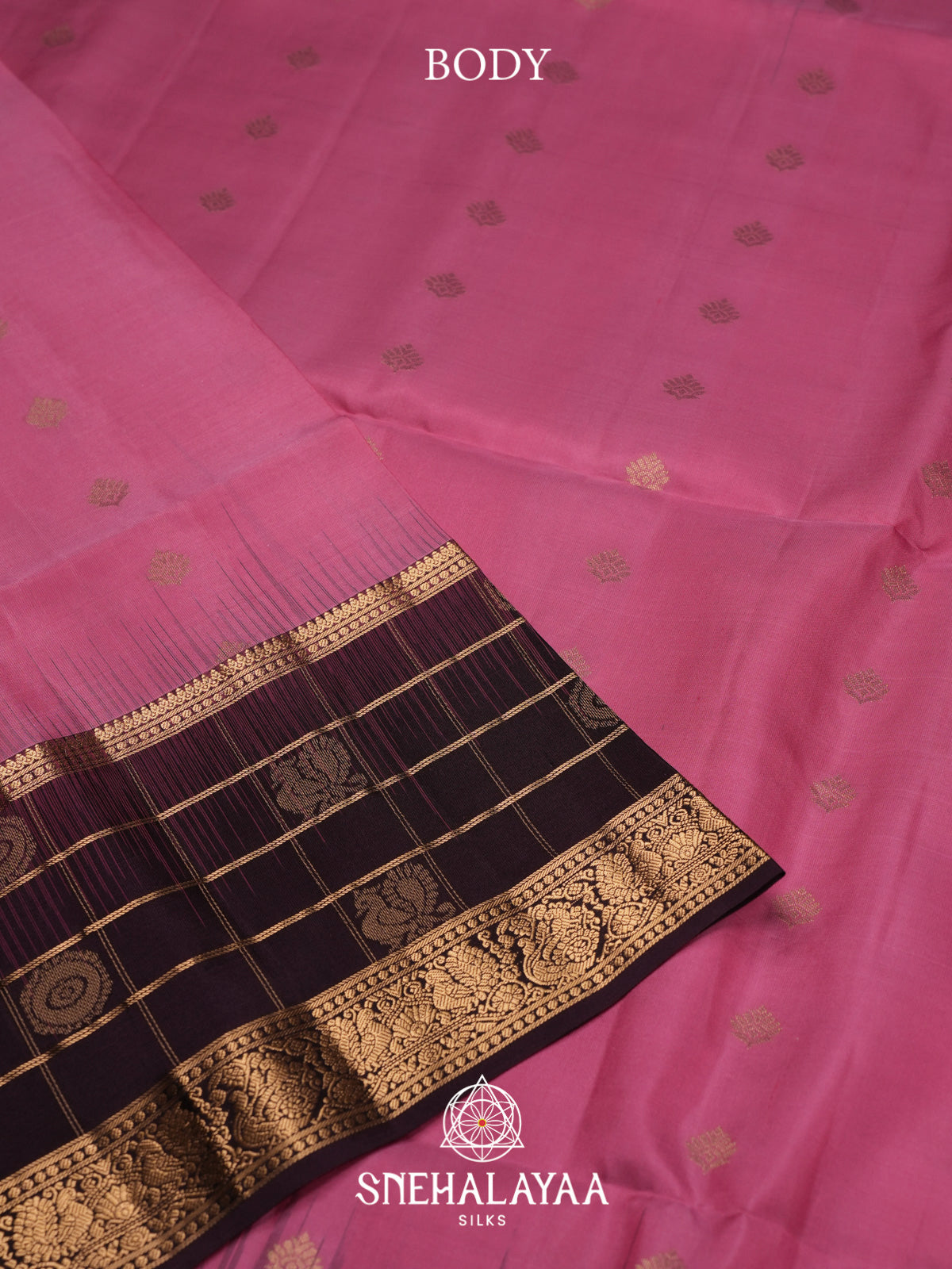 Pink Soft Silk Saree