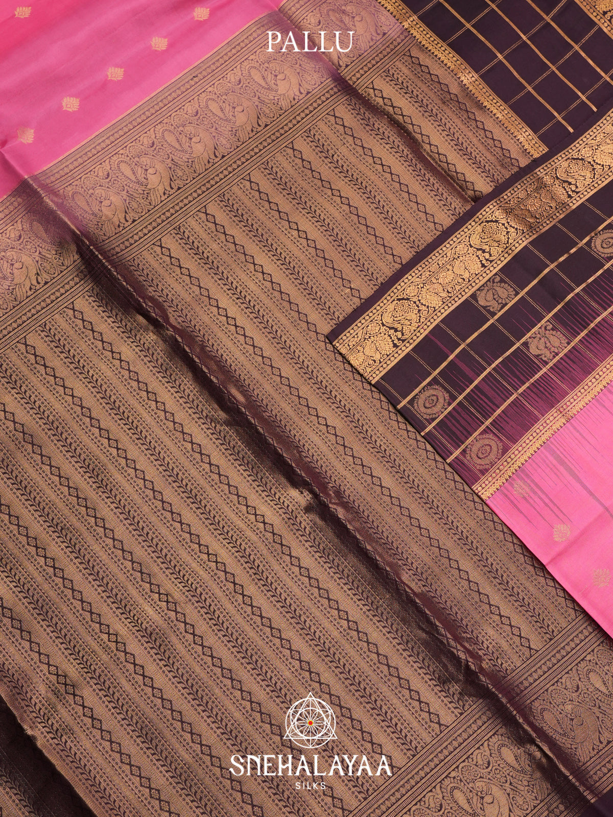Pink Soft Silk Saree