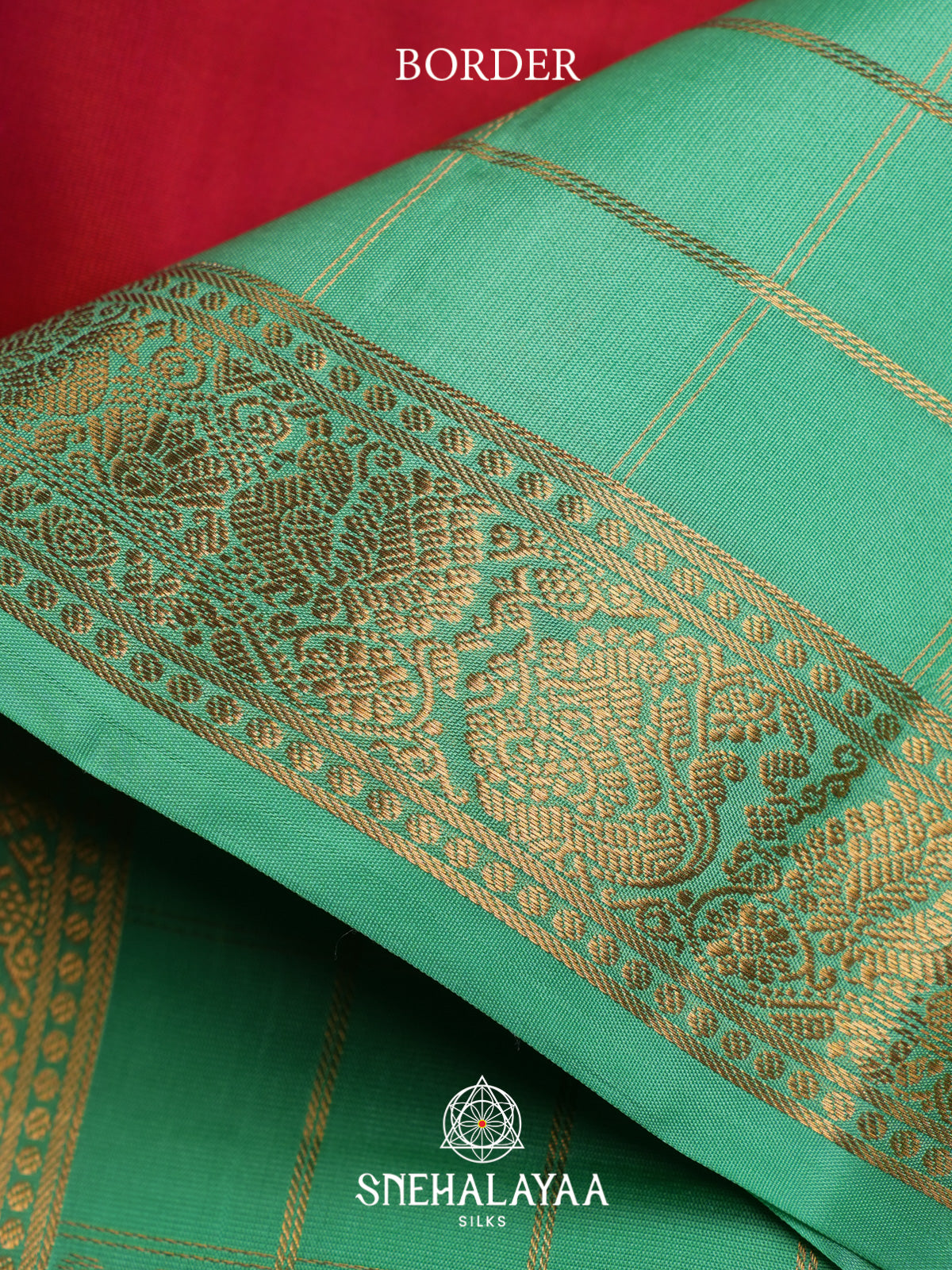 Ruby Red Soft Silk Saree