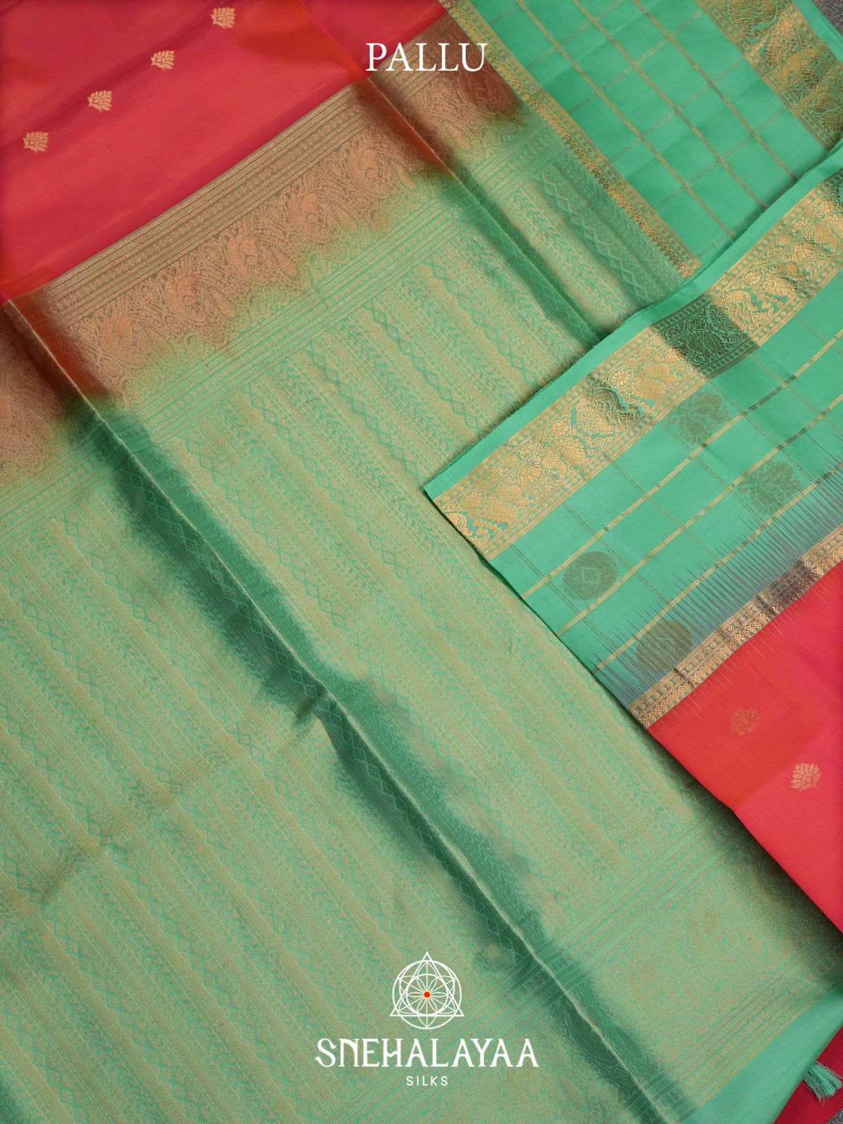 Ruby Red Soft Silk Saree