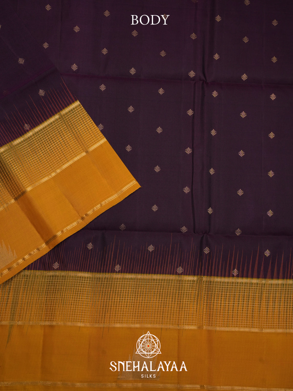 Burgundy Soft Silk Saree