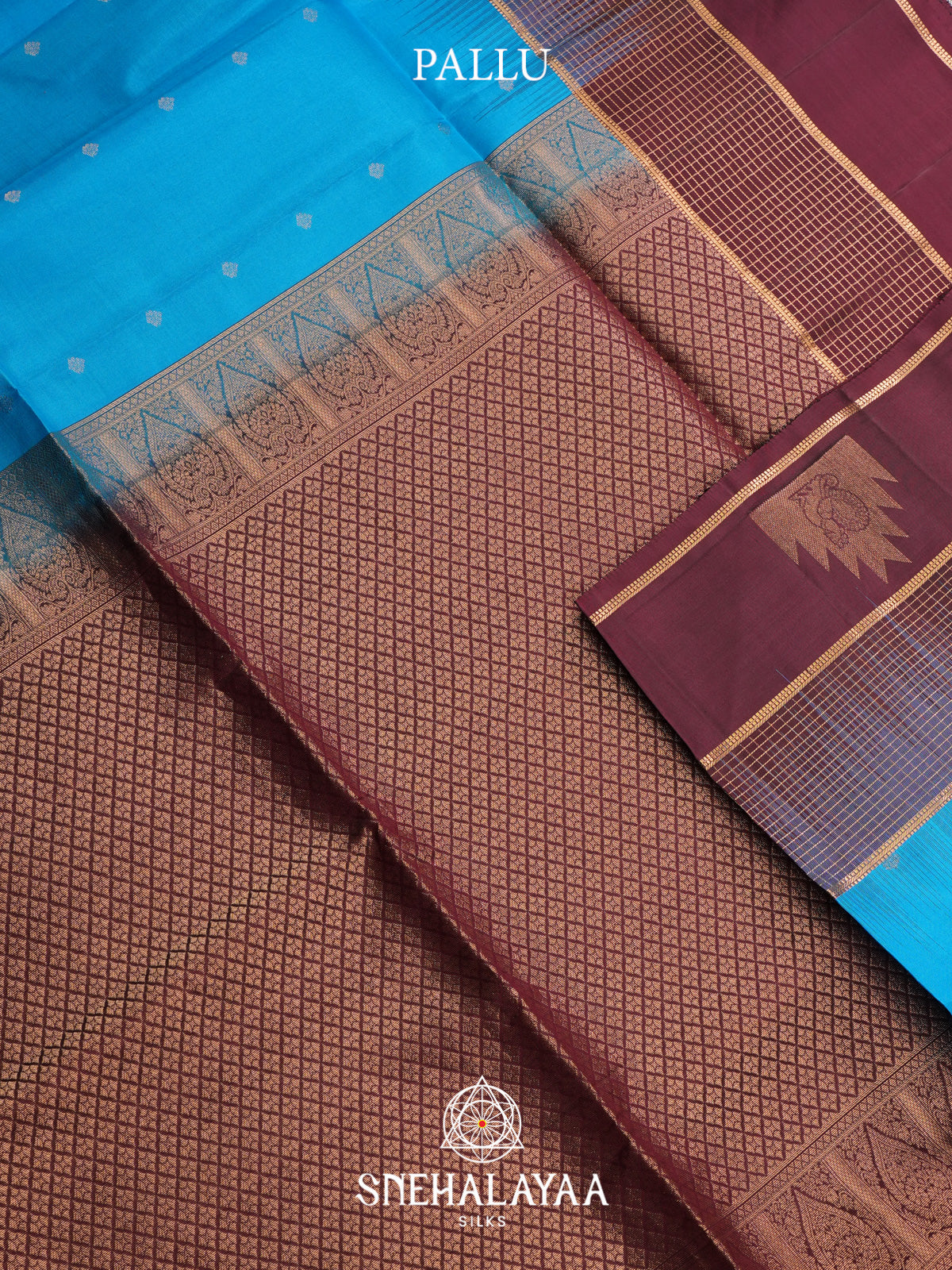 Sky Blue Soft Silk Saree