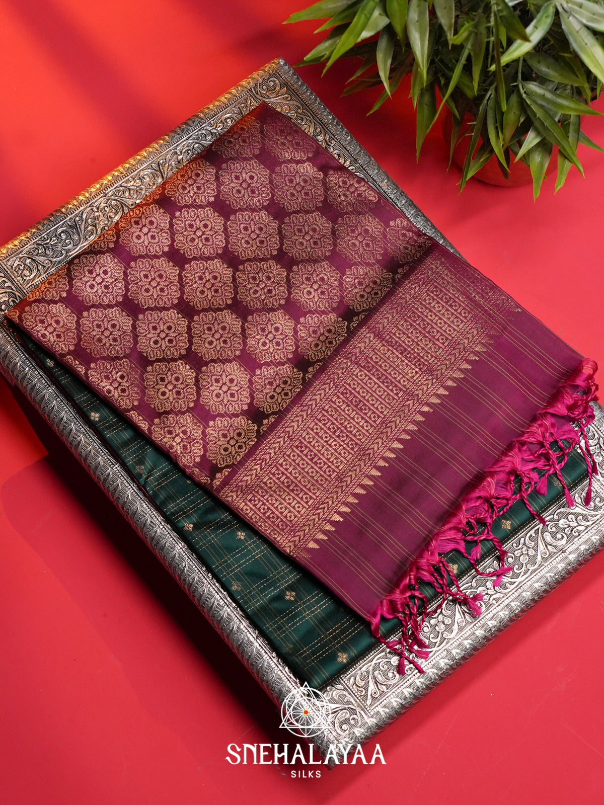Green Soft Silk Saree