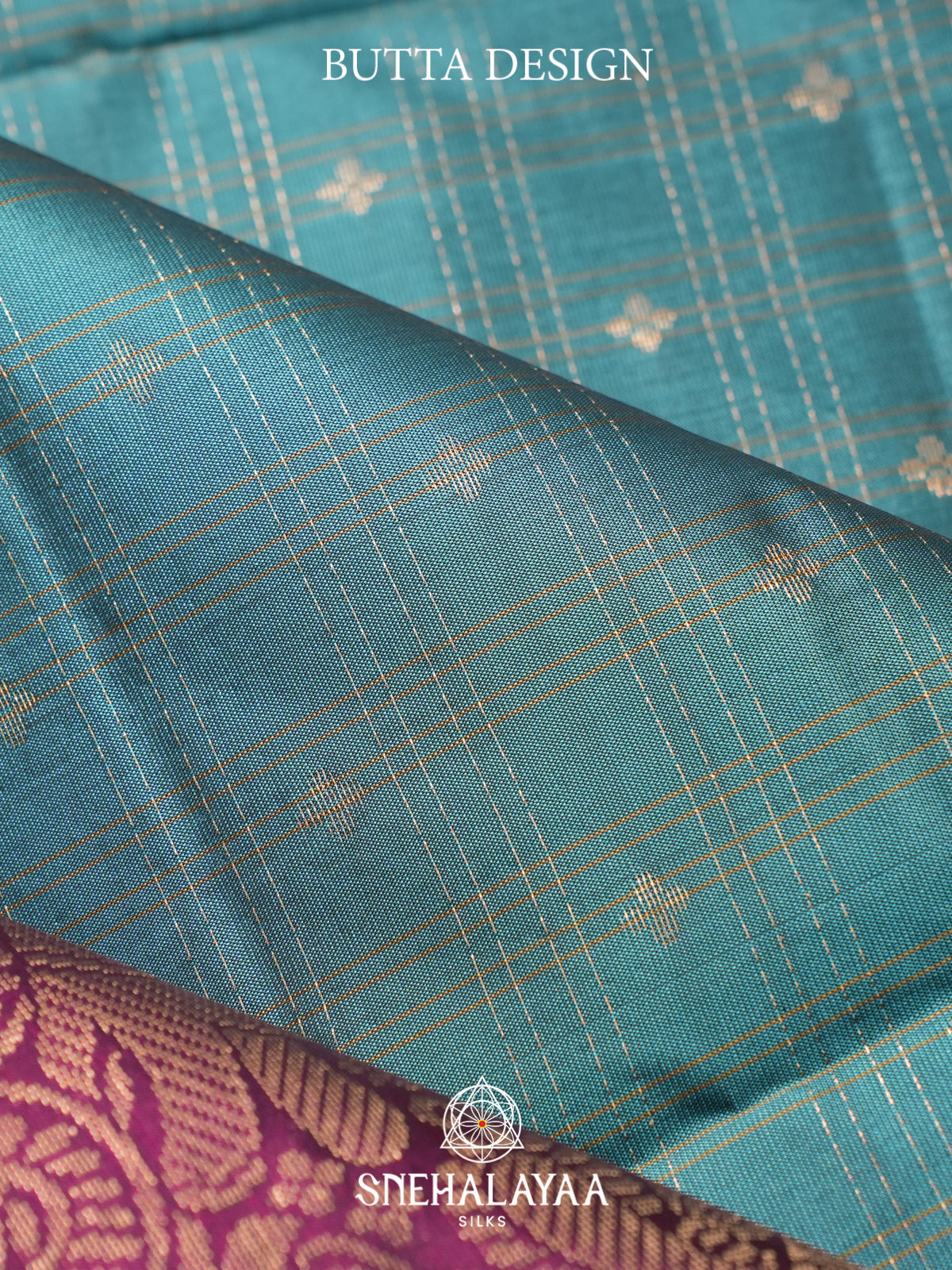 Teal Blue Soft Silk Saree