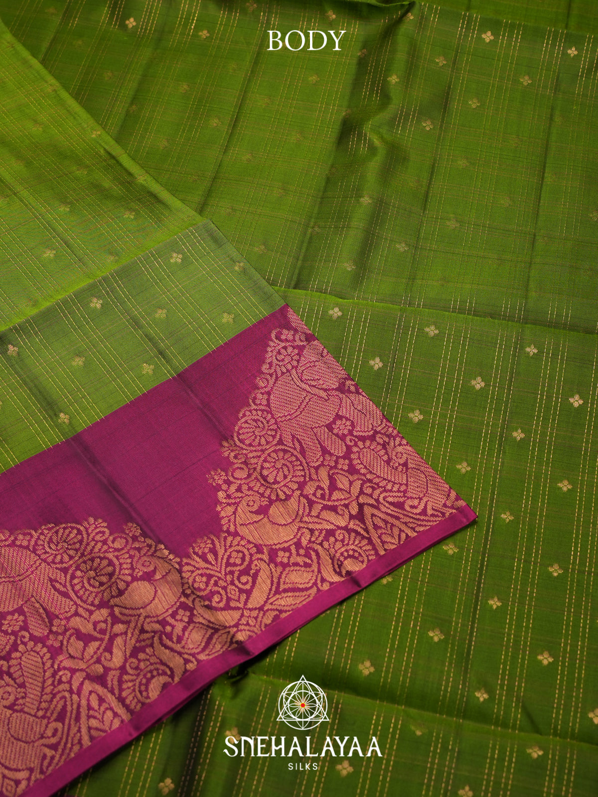 Green Soft Silk Saree