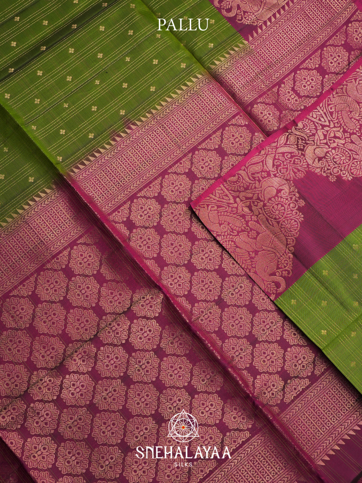 Green Soft Silk Saree