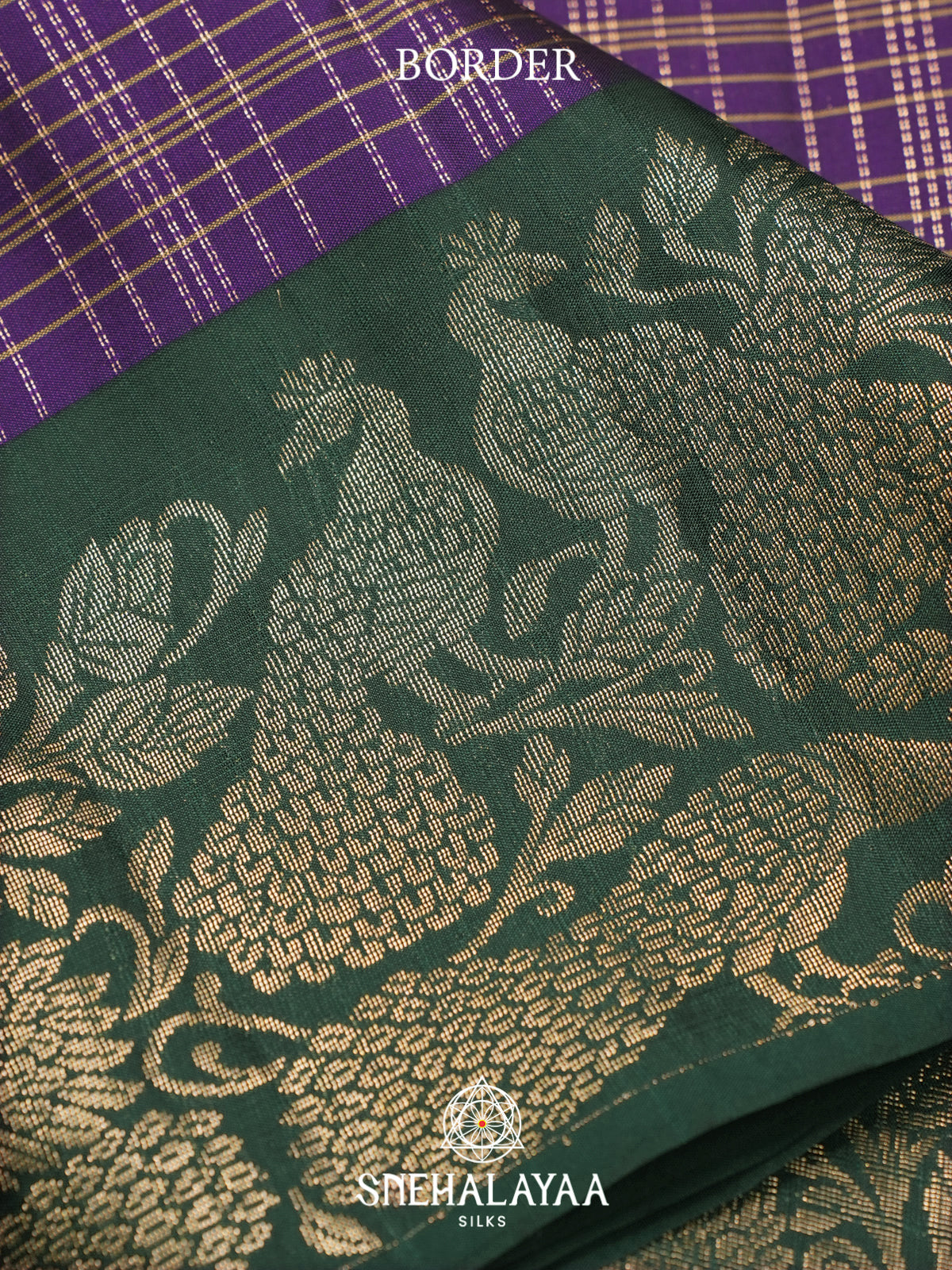 Purple Soft Silk Saree