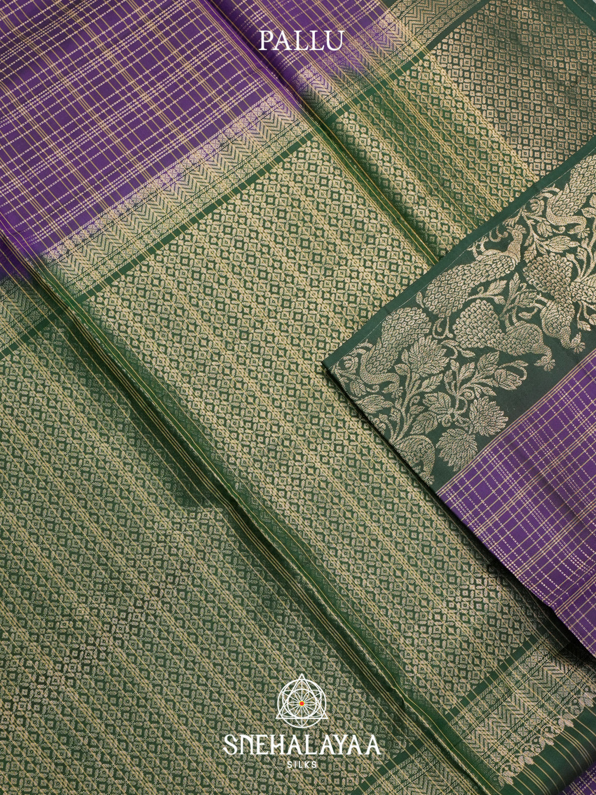 Purple Soft Silk Saree