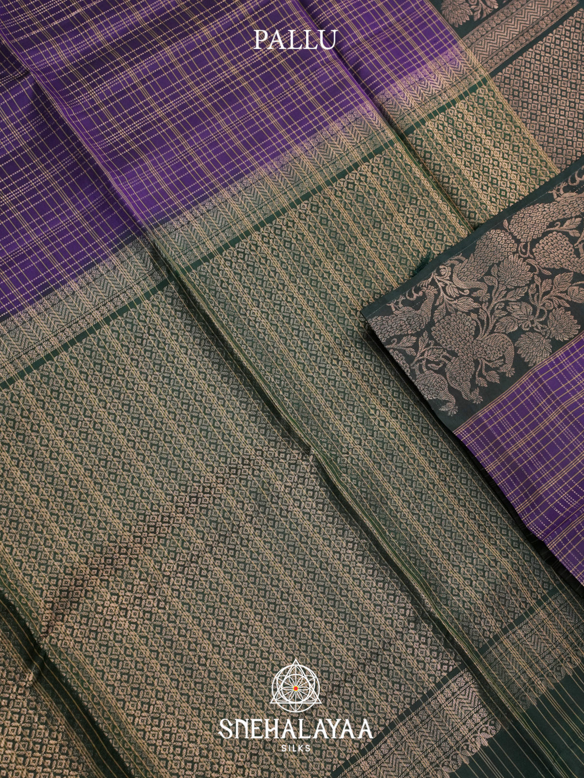 Purple Soft Silk Saree