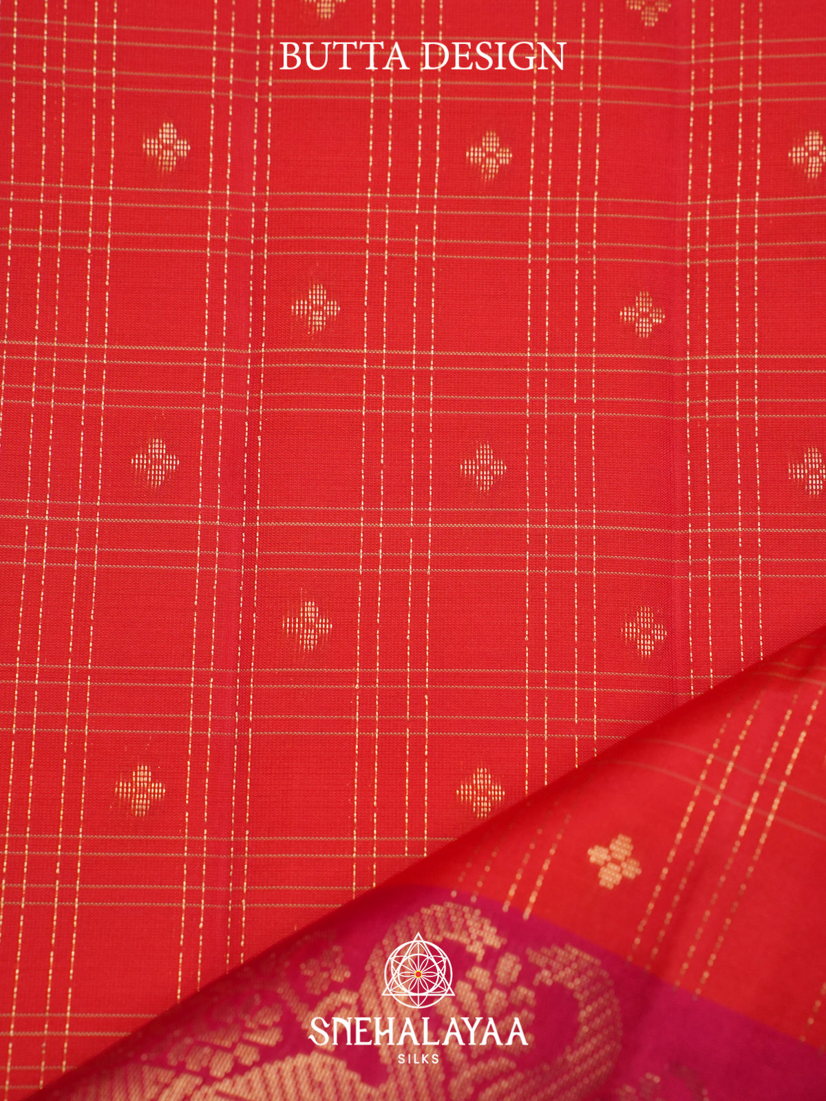Ruby Red Soft Silk Saree