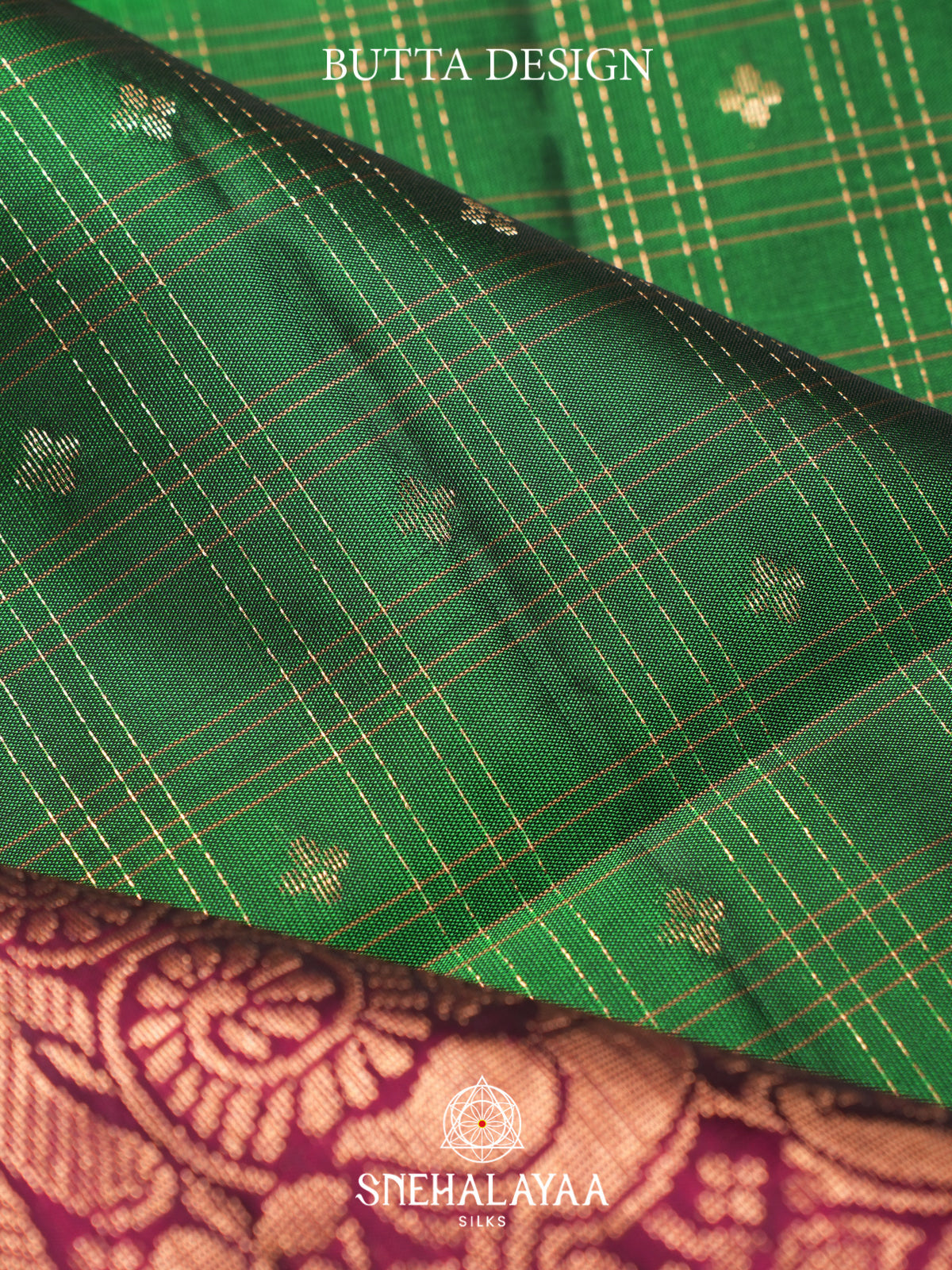 Parrot Green Soft Silk Saree