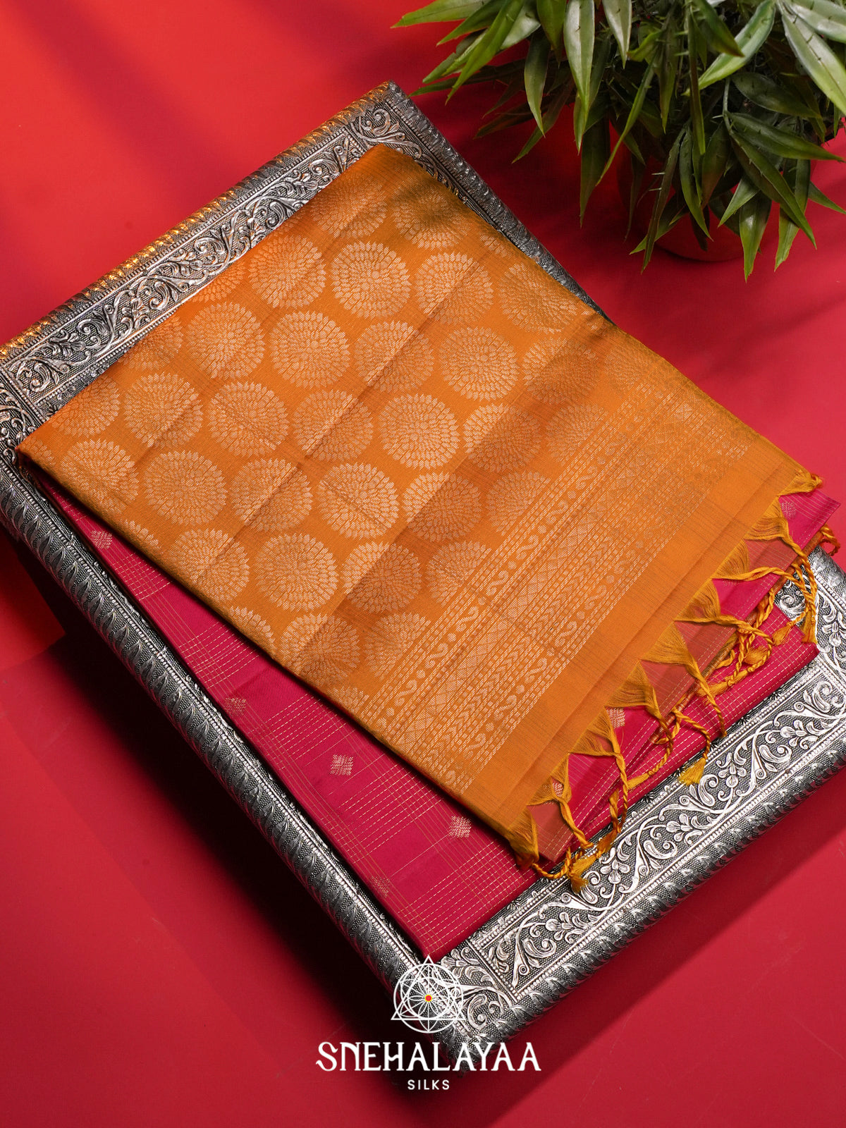 Pink Soft Silk Saree