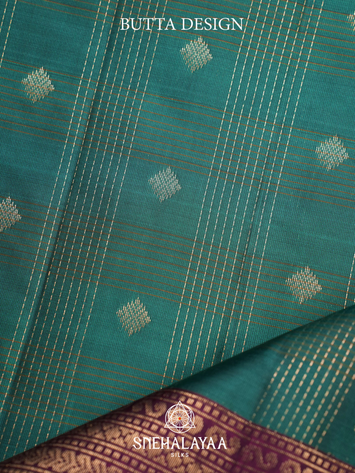 Teal Green Soft Silk Saree