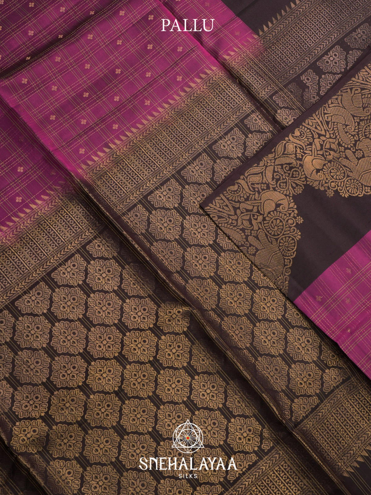 Magenta Soft Silk Saree